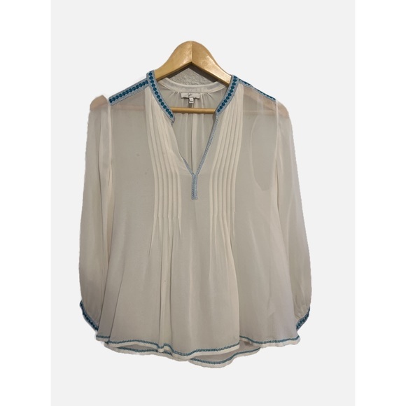 Joie embroidered silk blouse - Picture 1 of 2